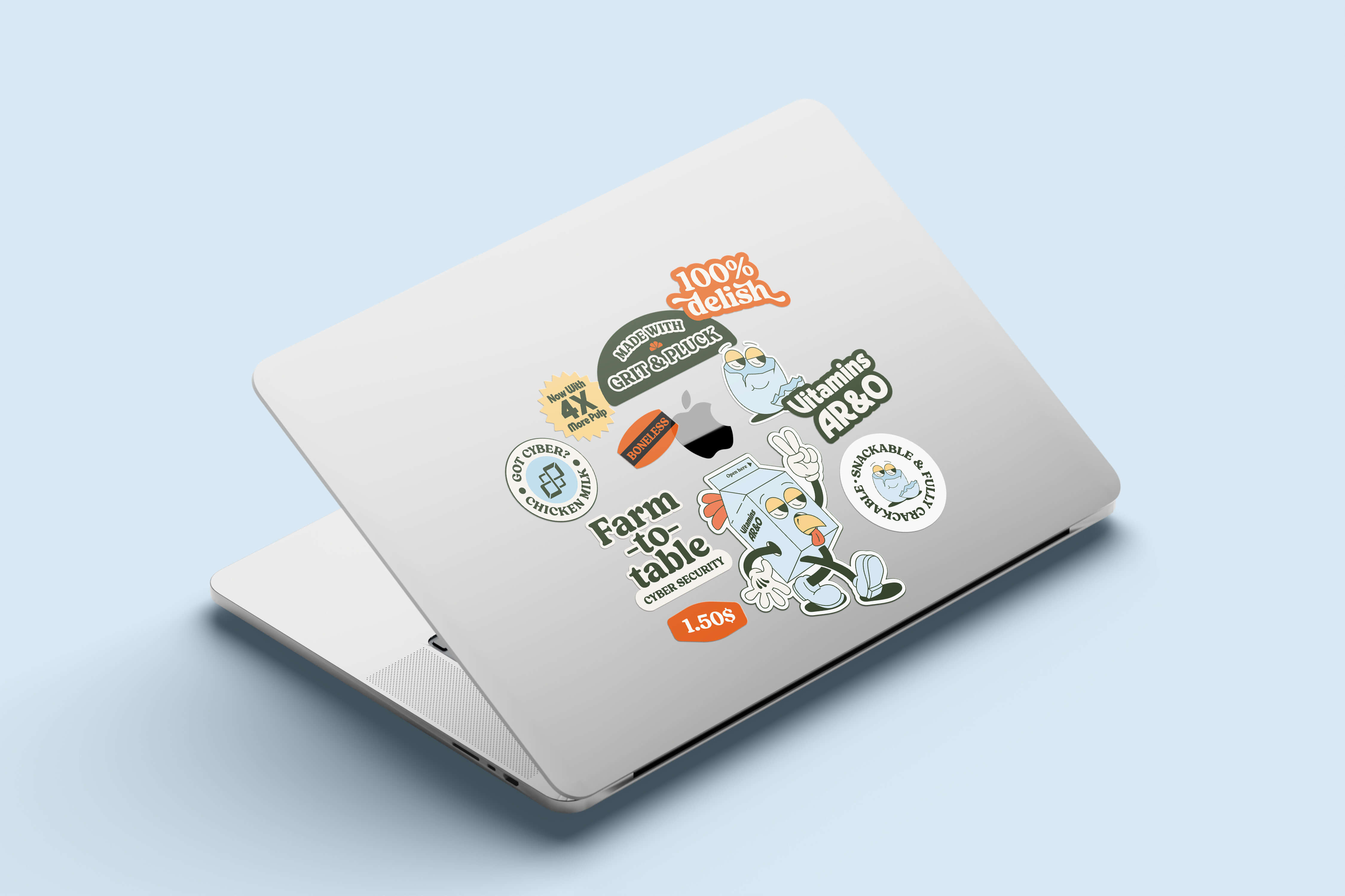 Chicken Milk Sticker Sheet
